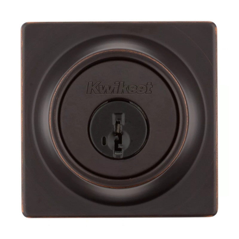 Kwikset 660SQT - Contemporary Square SmartKey Deadbolt