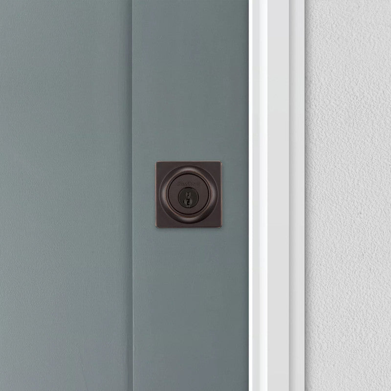 Kwikset 660SQT - Contemporary Square SmartKey Deadbolt