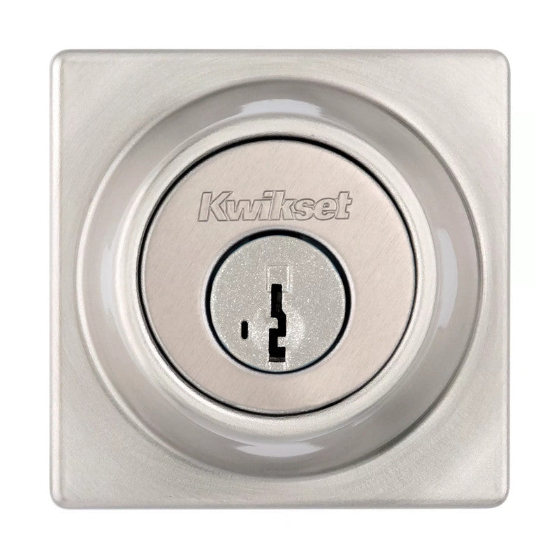 Kwikset 660SQT - Contemporary Square SmartKey Deadbolt