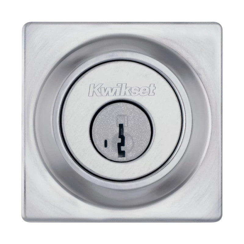 Kwikset 660SQT - Contemporary Square SmartKey Deadbolt