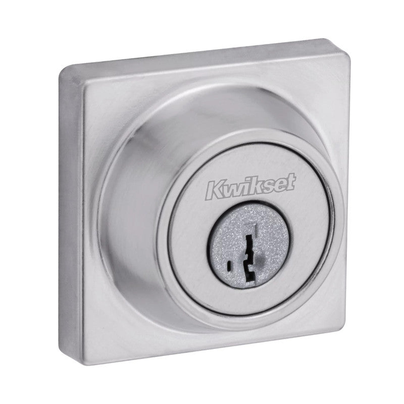 Kwikset 660SQT - Contemporary Square SmartKey Deadbolt