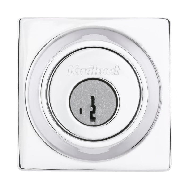 Kwikset 660SQT - Contemporary Square SmartKey Deadbolt
