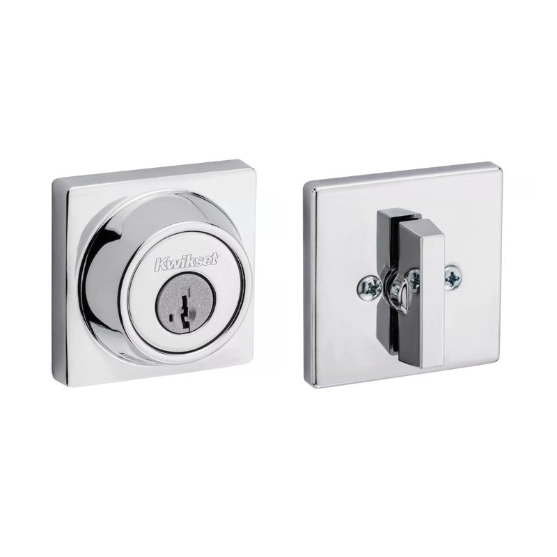 Kwikset 660SQT - Contemporary Square SmartKey Deadbolt