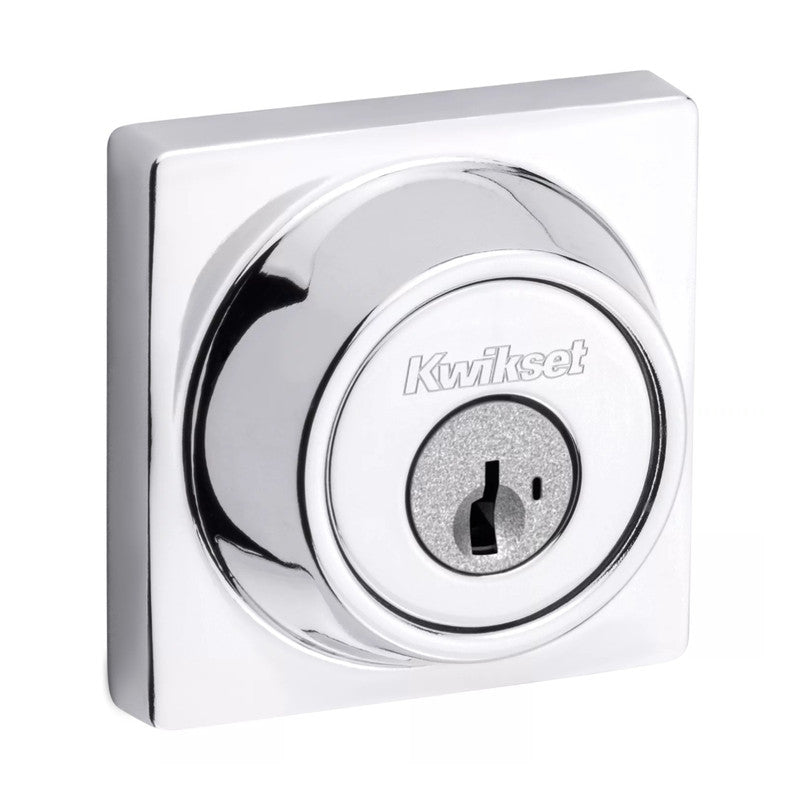 Kwikset 660SQT - Contemporary Square SmartKey Deadbolt