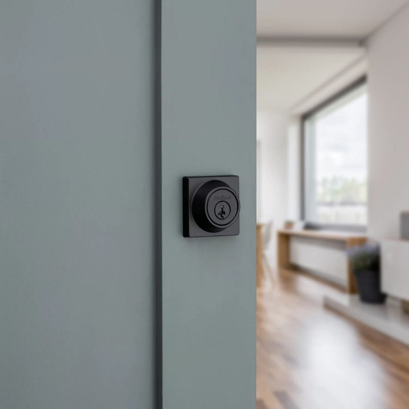 Kwikset 660SQT - Contemporary Square SmartKey Deadbolt