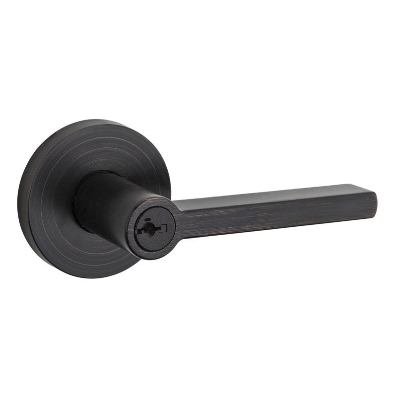 Kwikset Halifax Lever with Round Rose