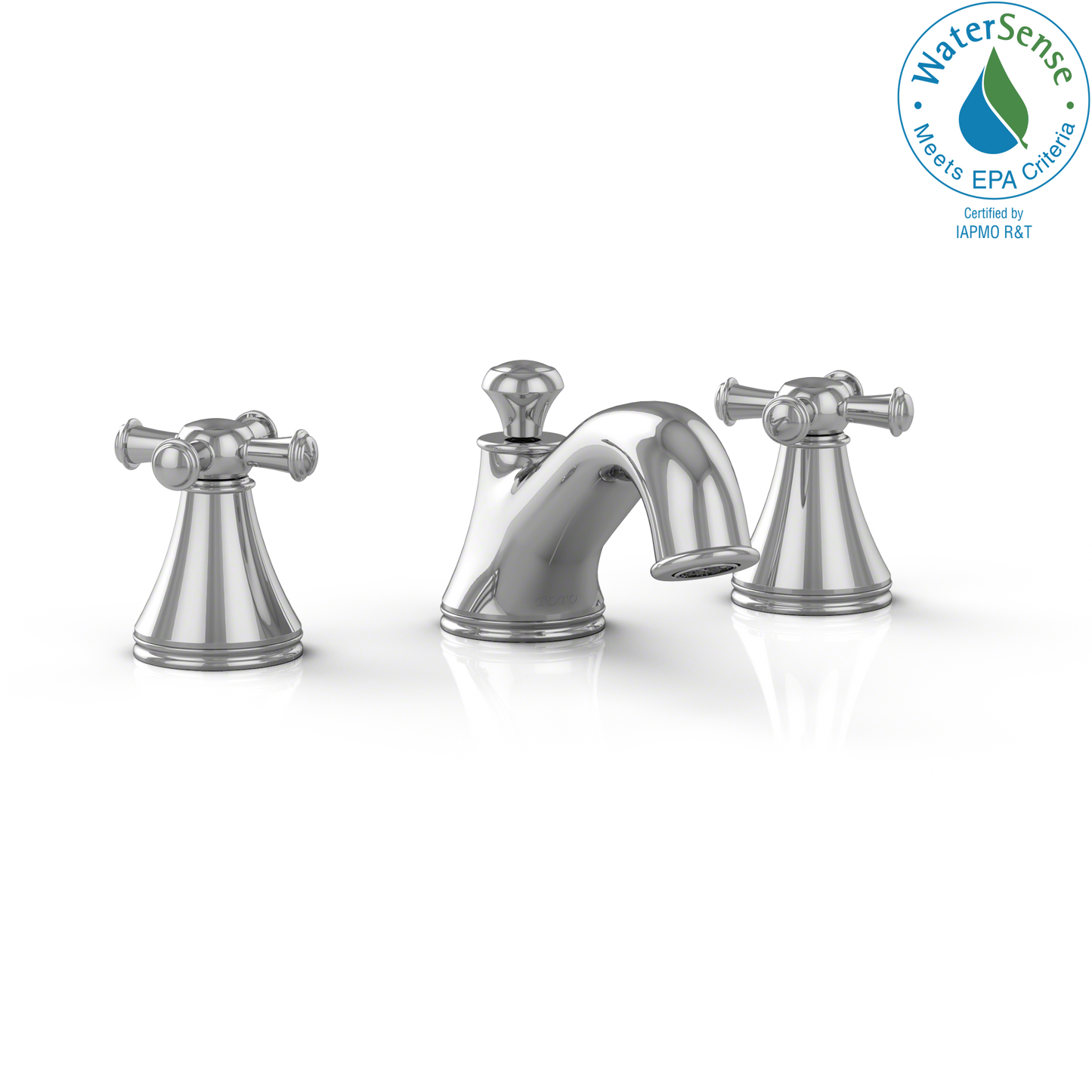 Toto TL220DD12#CP - Vivian Widespread Bathroom Faucet with Drain Assembly - Polished Chrome