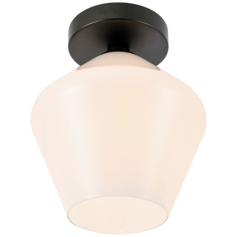 Elegant Lighting Gene 1 Light 8" Flush Mount