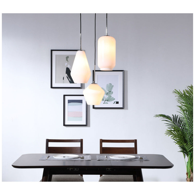 Elegant Lighting Gene 3 Light 17" Pendant