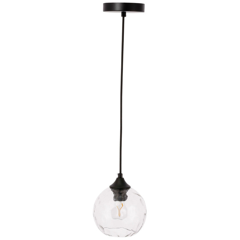 Elegant Lighting Cashel 1 Light Plug-In Pendant