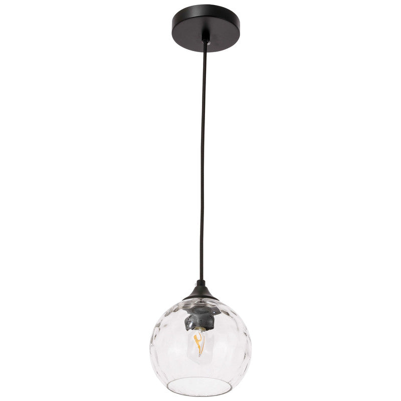 Elegant Lighting Cashel 1 Light Plug-In Pendant