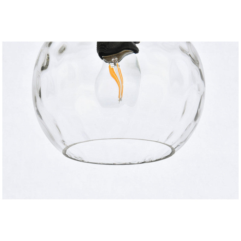 Elegant Lighting Cashel 1 Light Plug-In Pendant