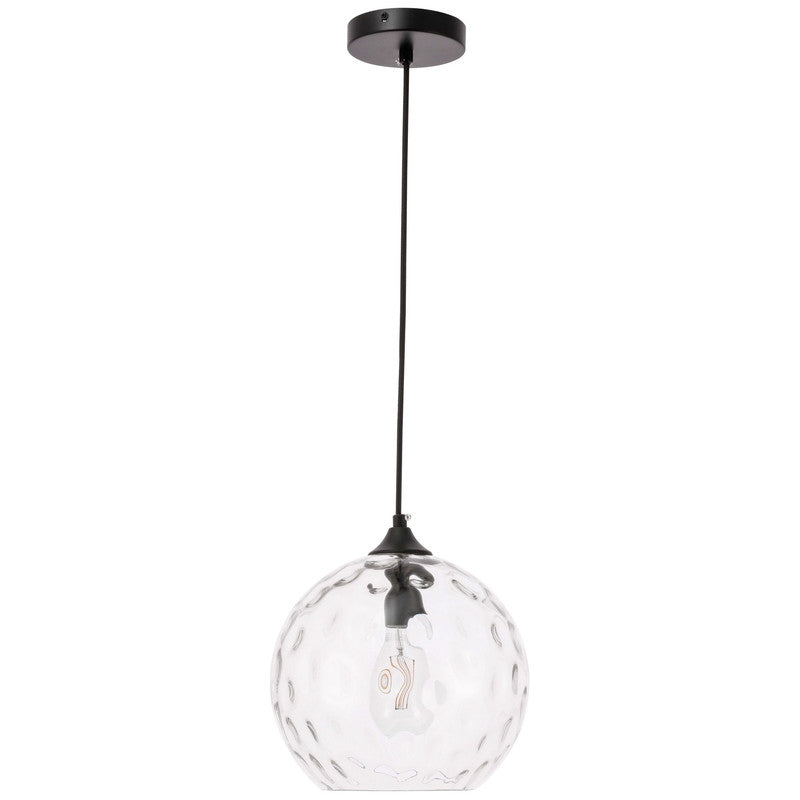 Elegant Lighting Cashel 1 Light 10" Pendant