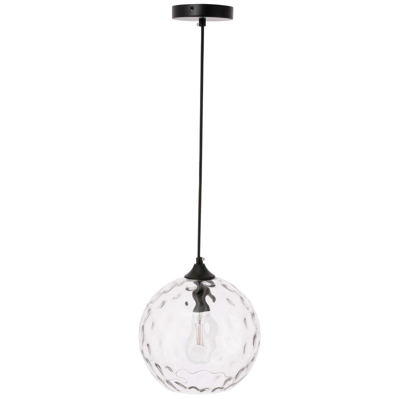 Elegant Lighting Cashel 1 Light 10" Pendant