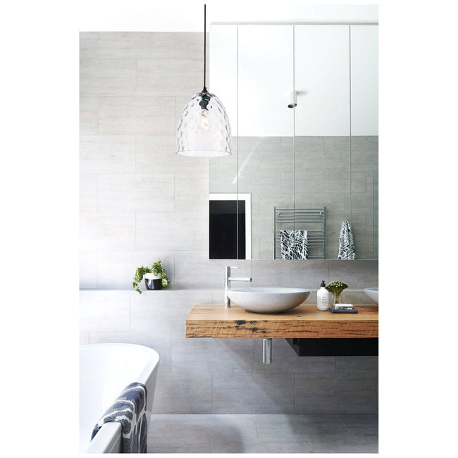 Elegant Lighting Gibson 1 Light 10" Pendant