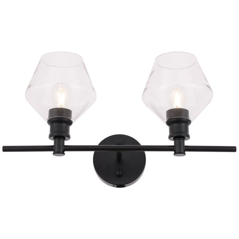 Elegant Lighting Gene 2 Light 19" Vanity Light
