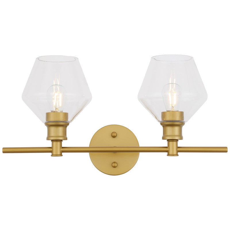 Elegant Lighting Gene 2 Light 19" Vanity Light