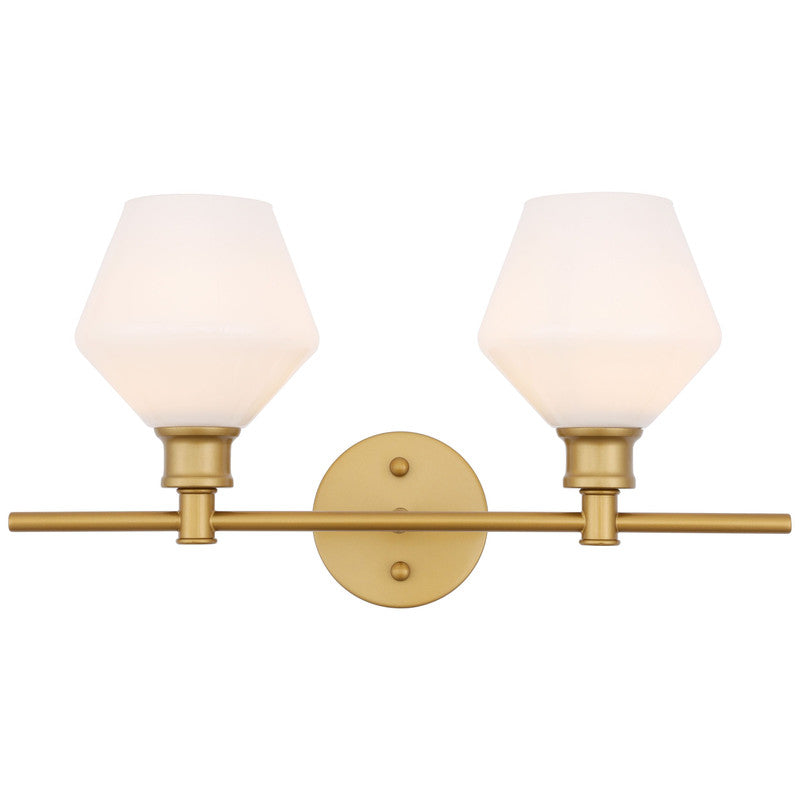 Elegant Lighting Gene 2 Light 19" Vanity Light