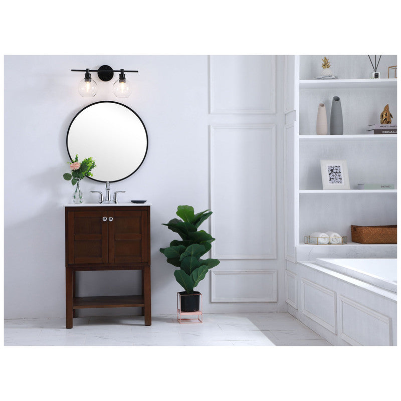 Elegant Lighting Collier 2 Light 19" Vanity Light