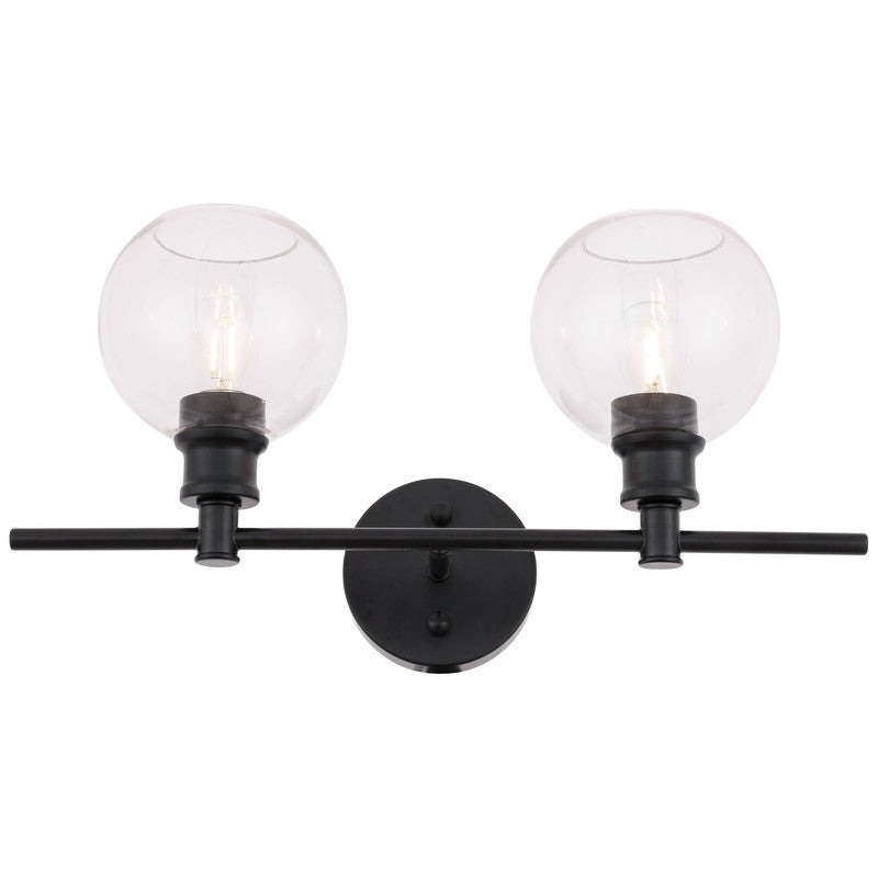 Elegant Lighting Collier 2 Light 19" Vanity Light