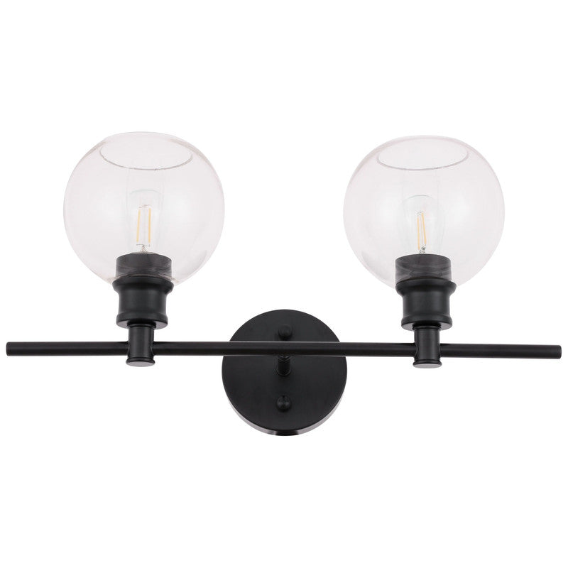 Elegant Lighting Collier 2 Light 19" Vanity Light