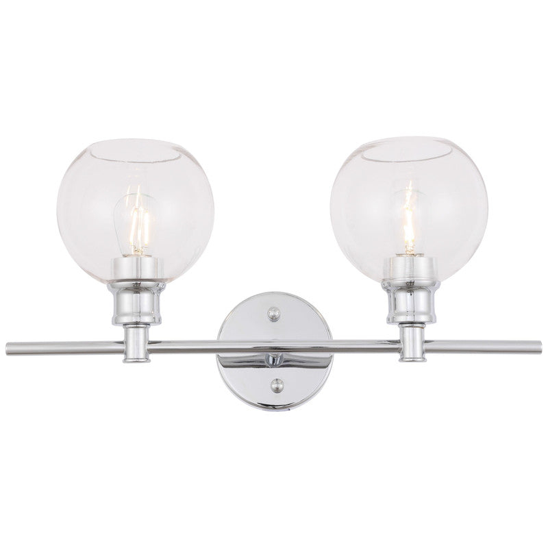 Elegant Lighting Collier 2 Light 19" Vanity Light