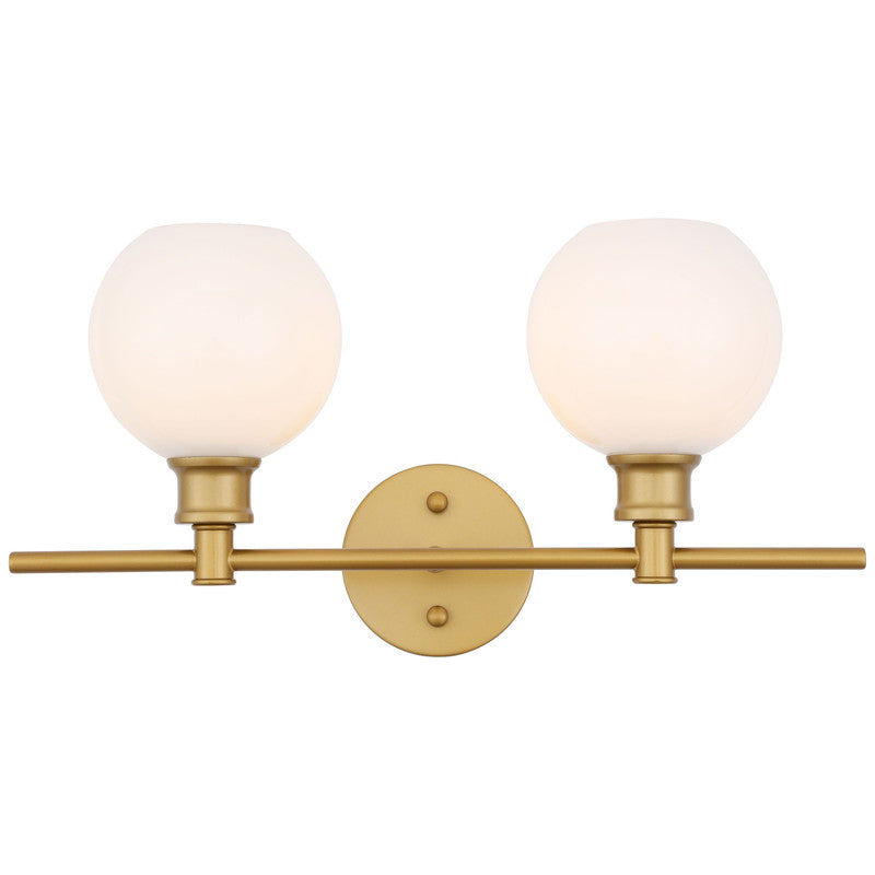 Elegant Lighting Collier 2 Light 19" Vanity Light