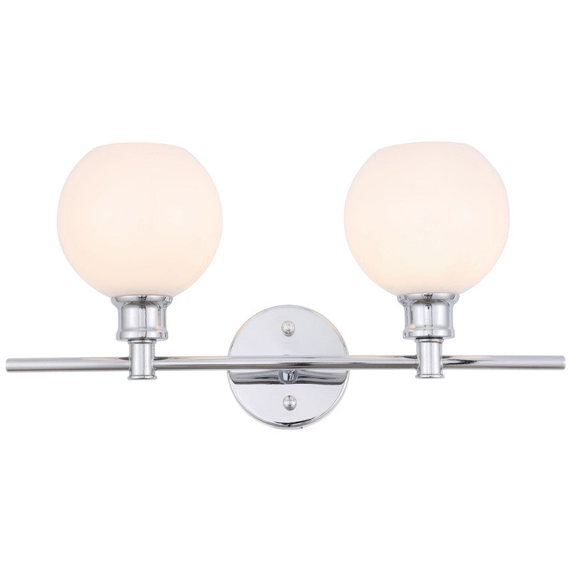 Elegant Lighting Collier 2 Light 19" Vanity Light