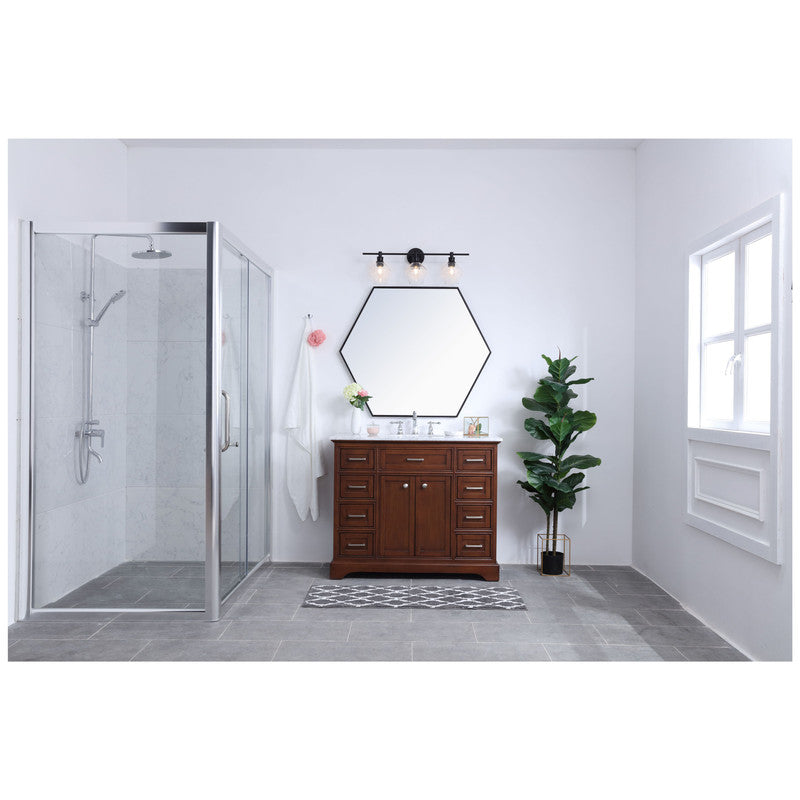 Elegant Lighting Gene 3 Light 28" Vanity Light