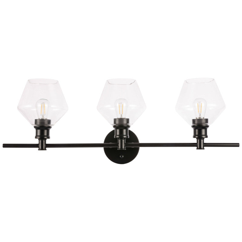 Elegant Lighting Gene 3 Light 28" Vanity Light
