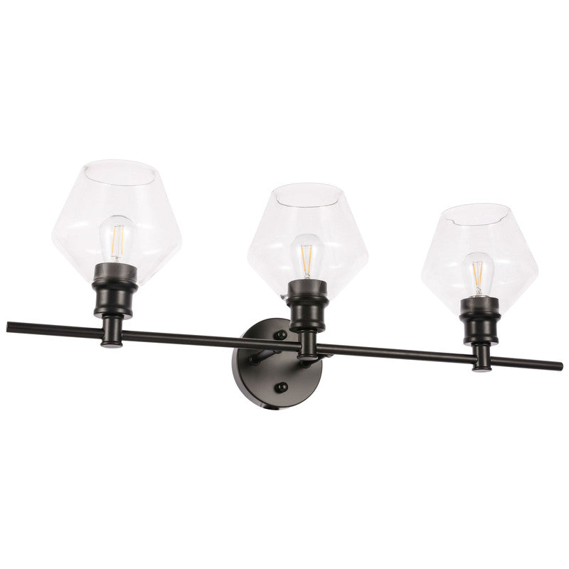 Elegant Lighting Gene 3 Light 28" Vanity Light