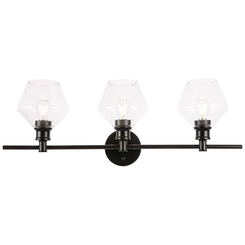 Elegant Lighting Gene 3 Light 28" Vanity Light