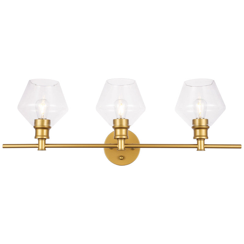 Elegant Lighting Gene 3 Light 28" Vanity Light