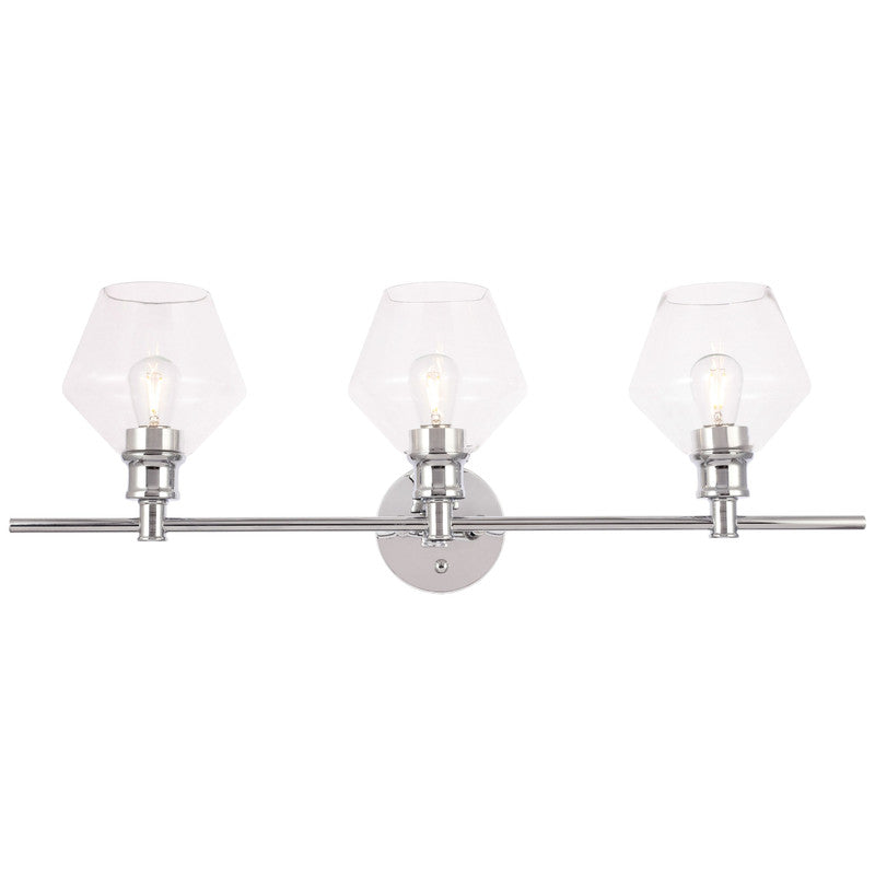 Elegant Lighting Gene 3 Light 28" Vanity Light