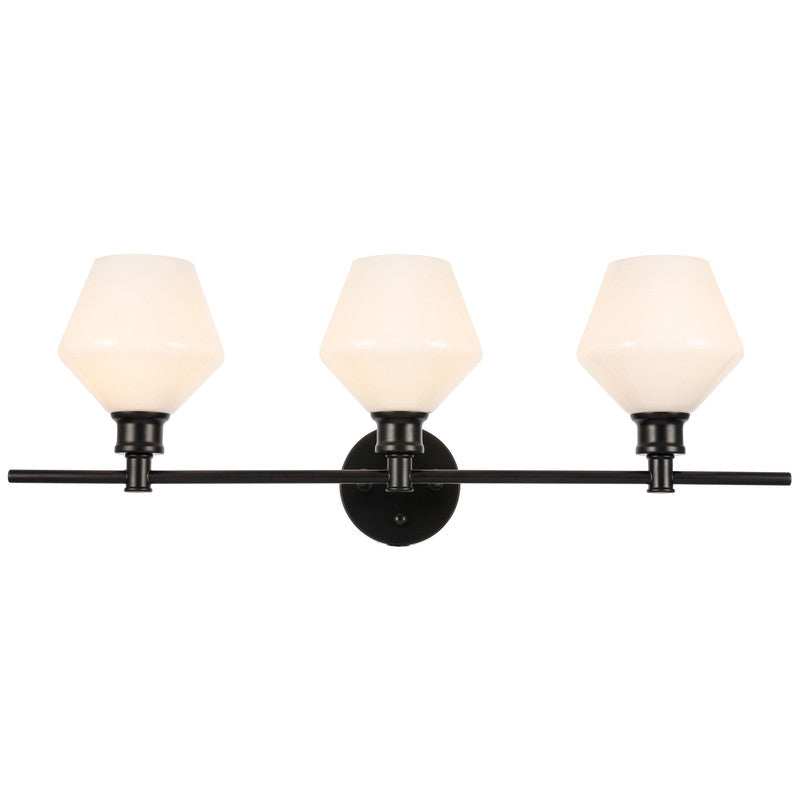 Elegant Lighting Gene 3 Light 28" Vanity Light