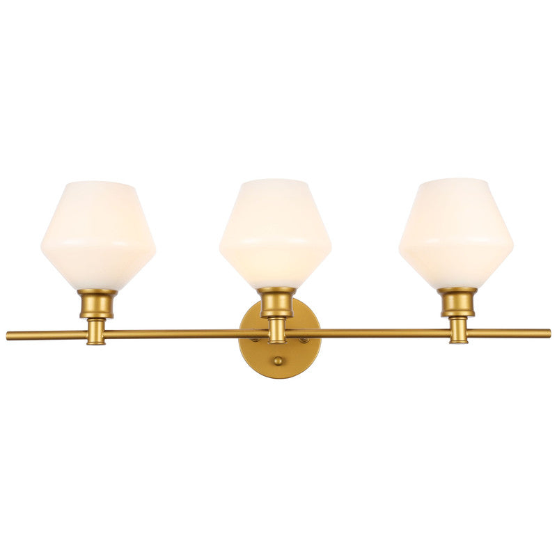 Elegant Lighting Gene 3 Light 28" Vanity Light