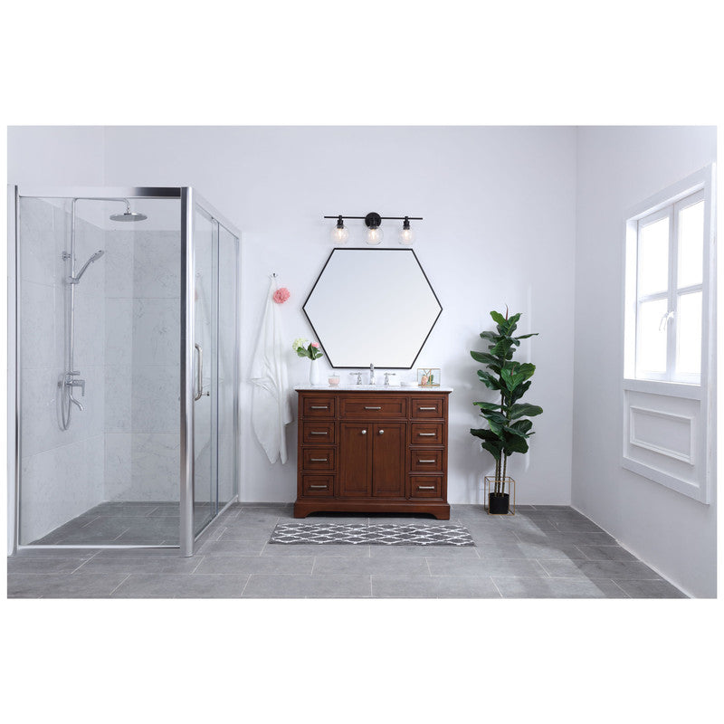 Elegant Lighting Collier 3 Light 28" Vanity Light