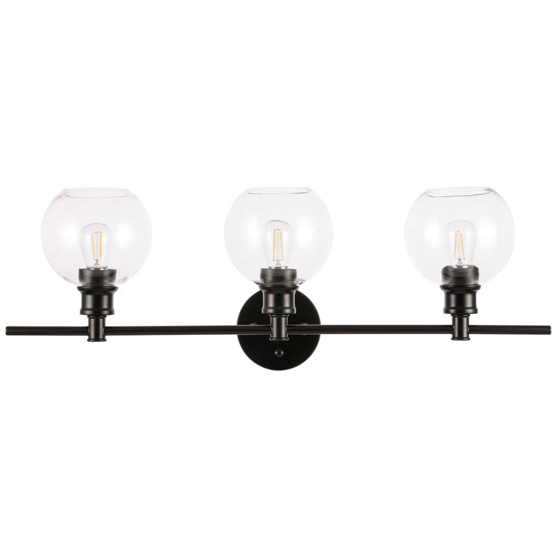 Elegant Lighting Collier 3 Light 28" Vanity Light