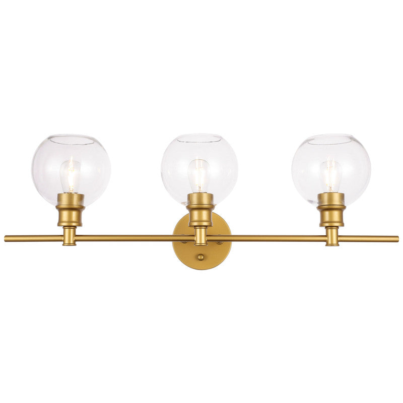 Elegant Lighting Collier 3 Light 28" Vanity Light