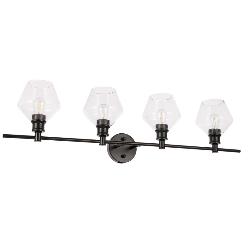 Elegant Lighting Gene 4 Light 38" Vanity Light