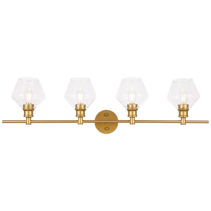 Elegant Lighting Gene 4 Light 38" Vanity Light