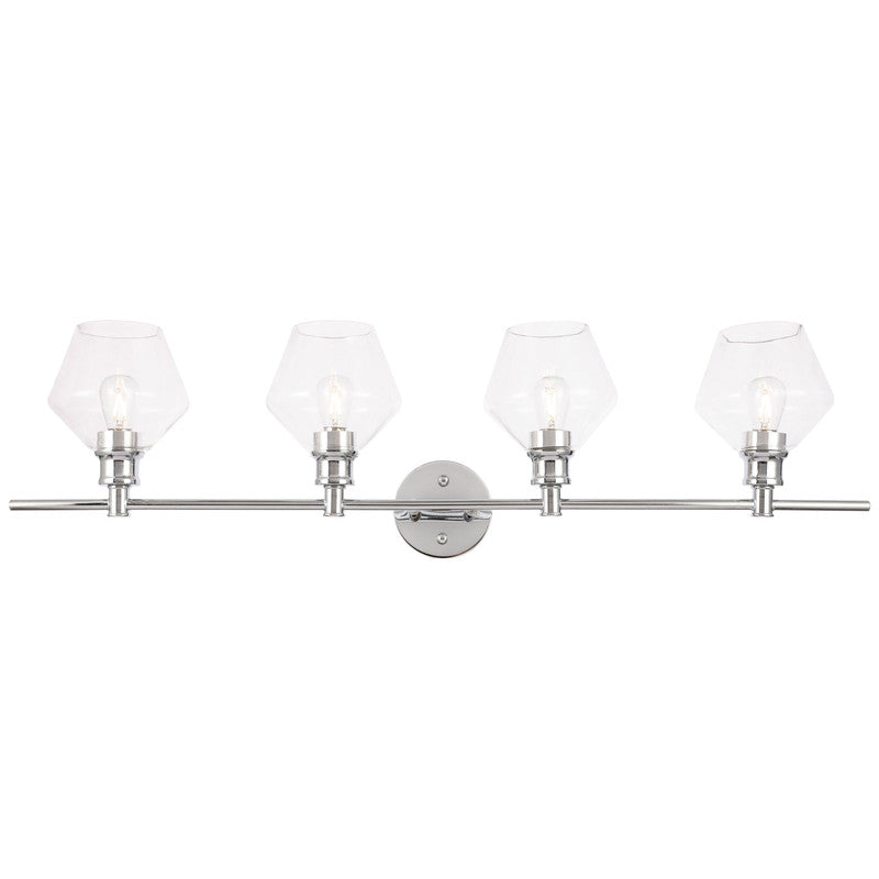 Elegant Lighting Gene 4 Light 38" Vanity Light