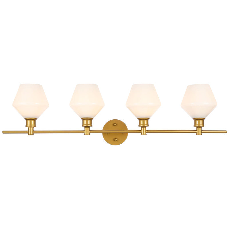Elegant Lighting Gene 4 Light 38" Vanity Light
