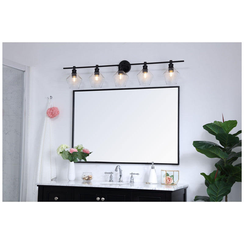 Elegant Lighting Gene 5 Light 47" Vanity Light