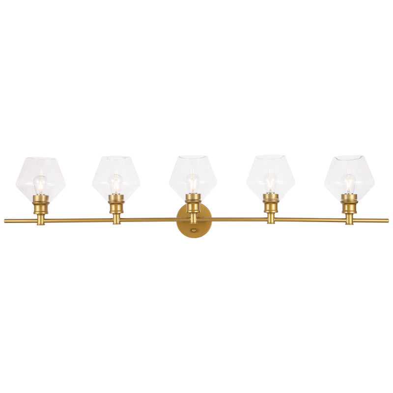 Elegant Lighting Gene 5 Light 47" Vanity Light