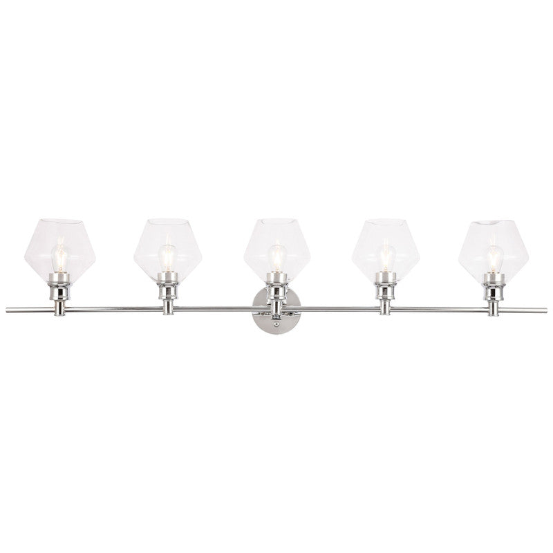 Elegant Lighting Gene 5 Light 47" Vanity Light