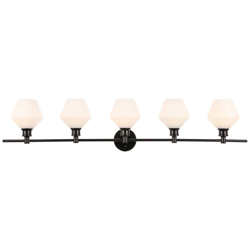 Elegant Lighting Gene 5 Light 47" Vanity Light