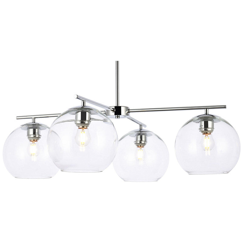 Elegant Lighting Opus 4 Light 31" Chandelier