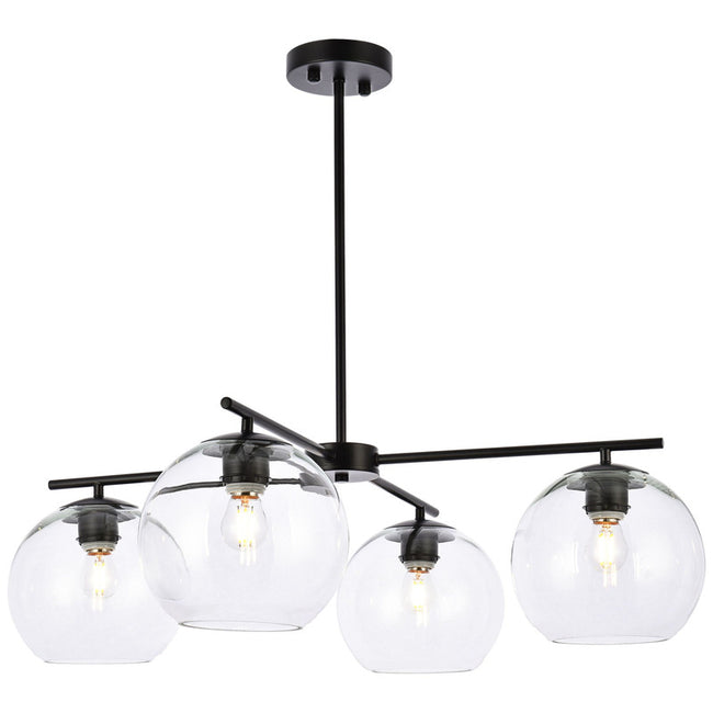 Elegant Lighting Opus 4 Light 31" Chandelier
