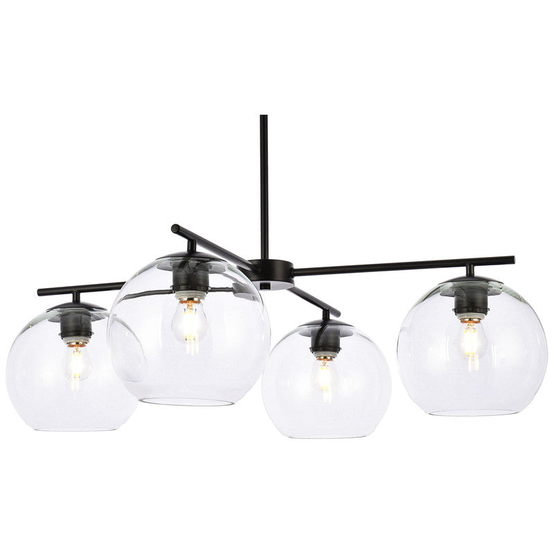 Elegant Lighting Opus 4 Light 31" Chandelier